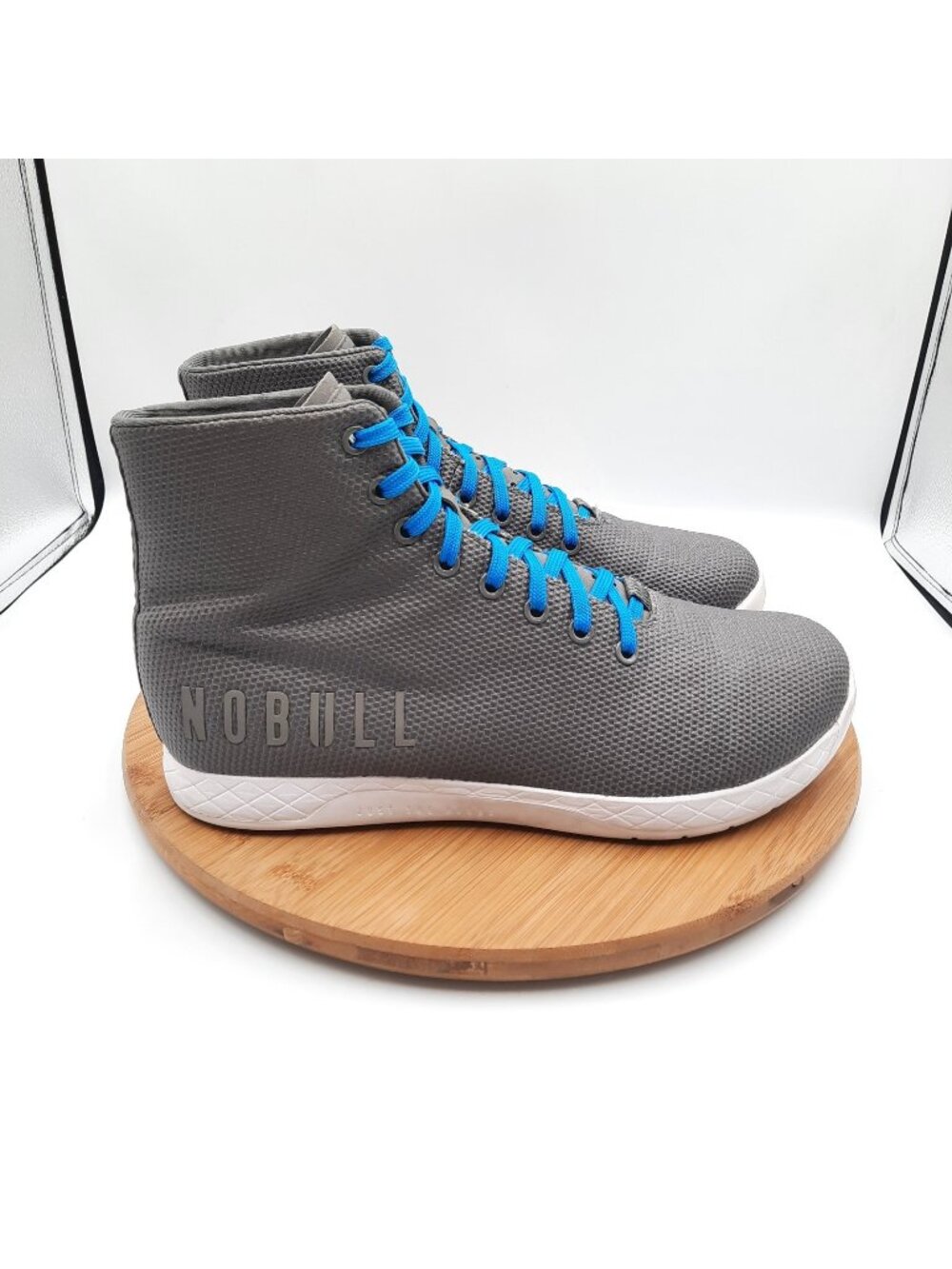 Nobull Outwork High Mens Size 10.5 Shoes Gray Workout Training Gym Sneakers